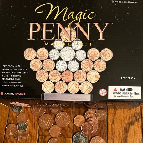 Magic Penny magnet kit. Expanded 4th edition - Picture 1 of 5